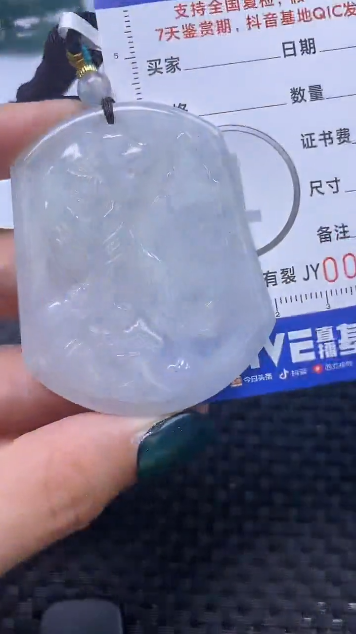 【闪购商品】翡翠颈饰未镶嵌A货翡翠