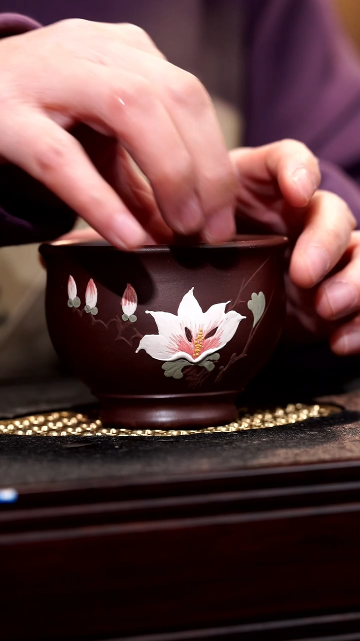 【闪购商品】紫砂茶杯精品紫砂杯51