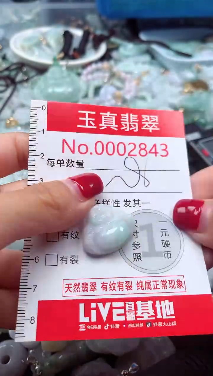颈饰未镶嵌翡翠2843