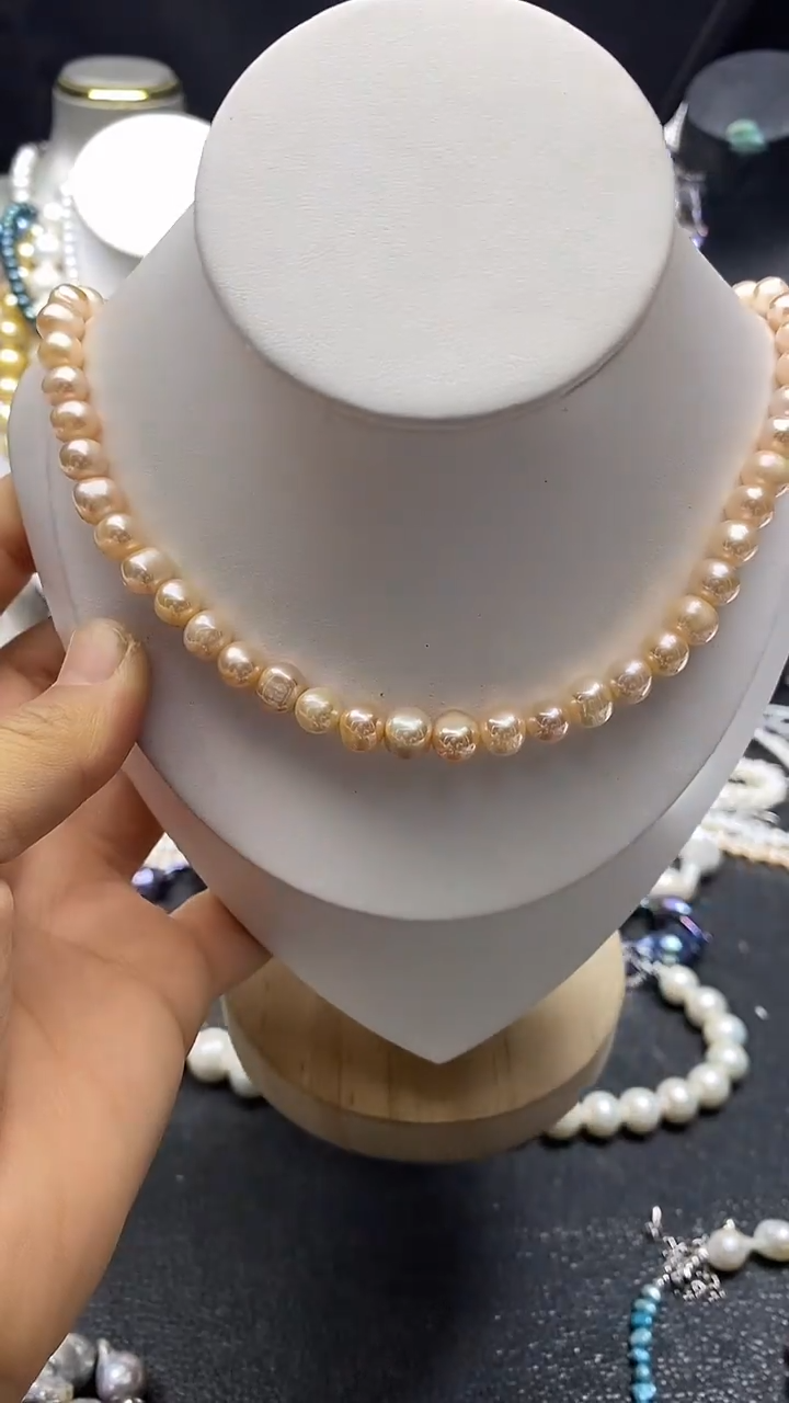 颈饰未镶嵌淡水珍珠多人
