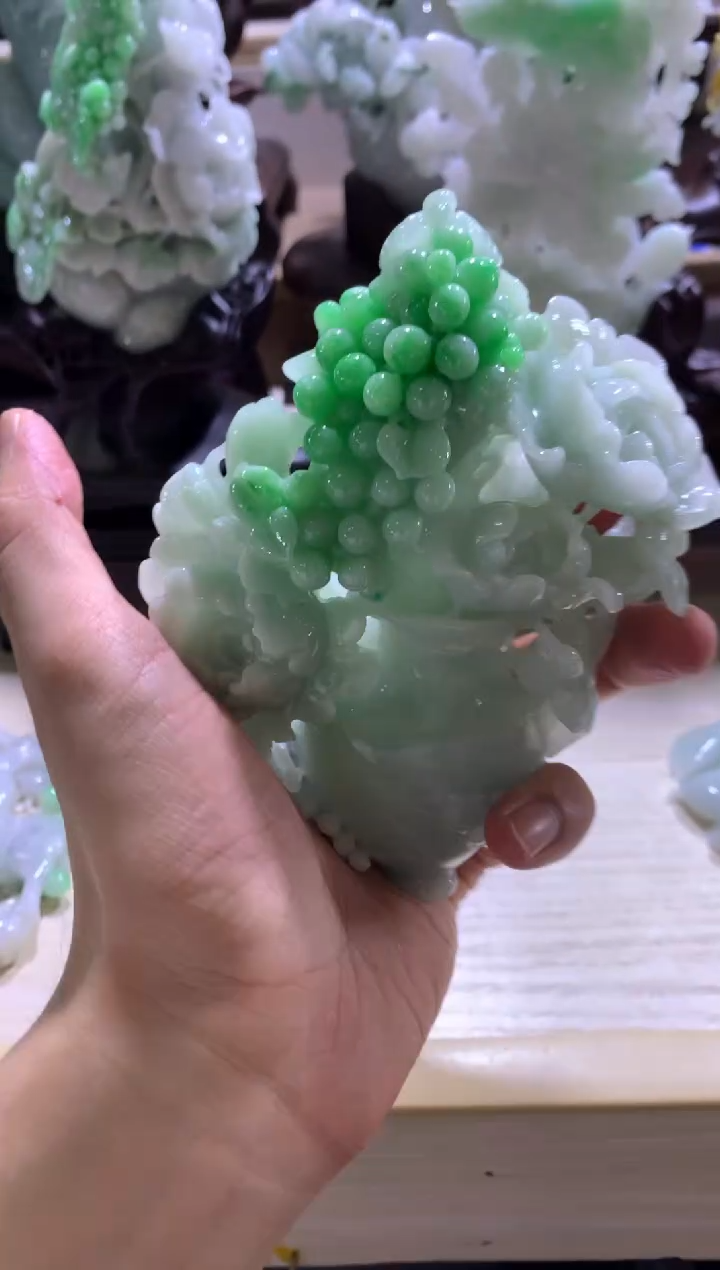 【闪购商品】翡翠摆件未镶嵌翡翠摆件