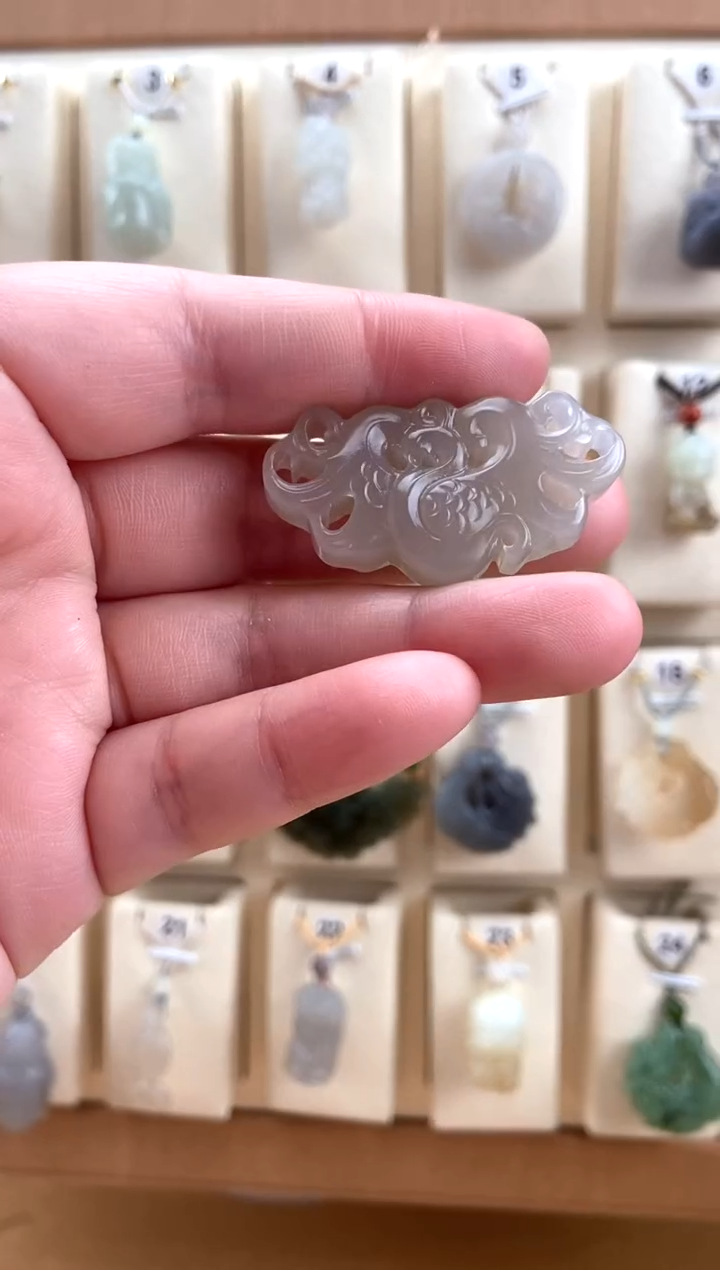 【闪购商品】和田玉颈饰未镶嵌凤凰吊坠