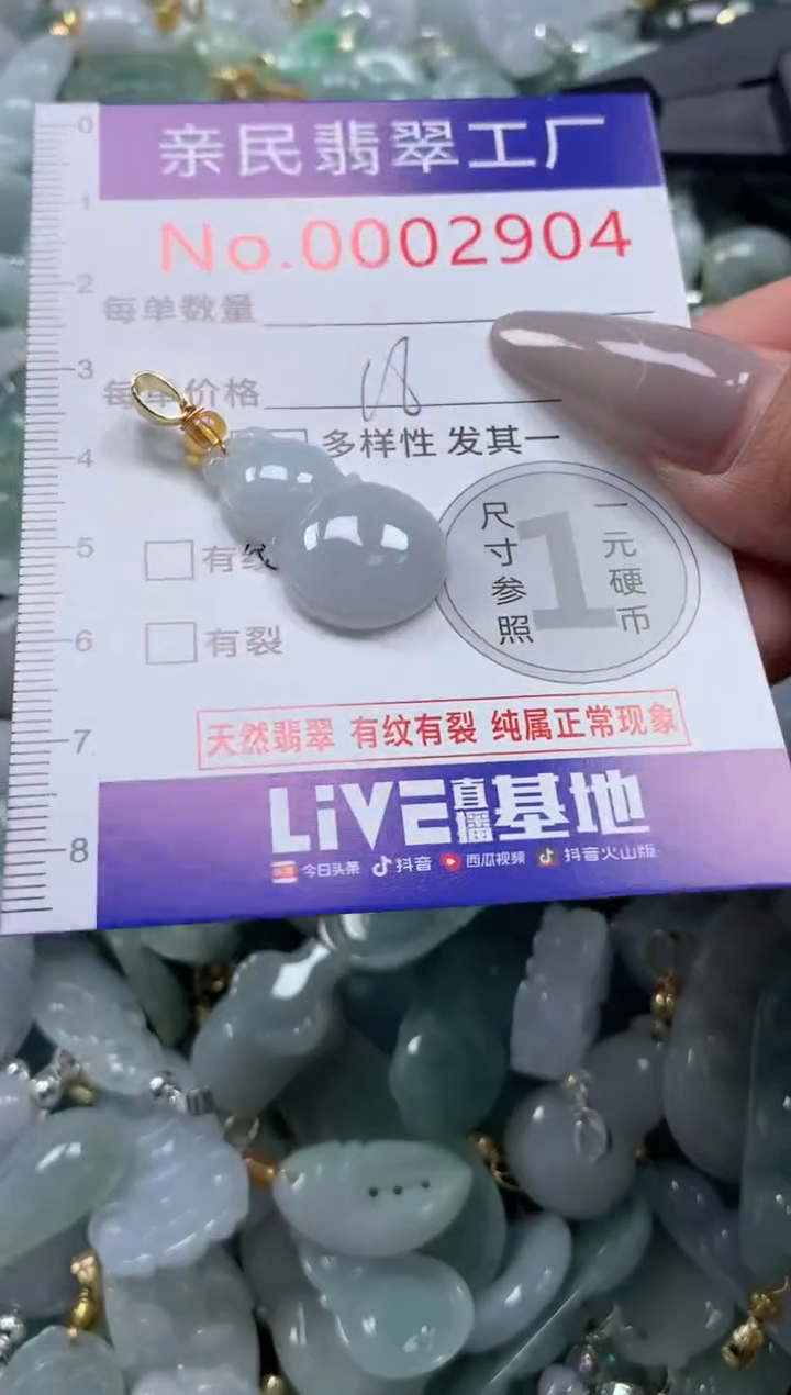 颈饰未镶嵌翡翠2904