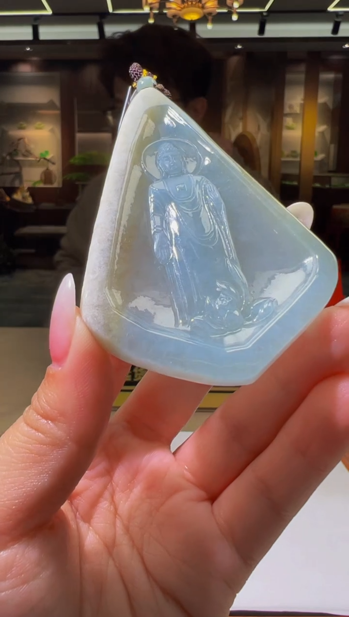 【闪购商品】定制翡翠未镶嵌Q2025-3-13-34