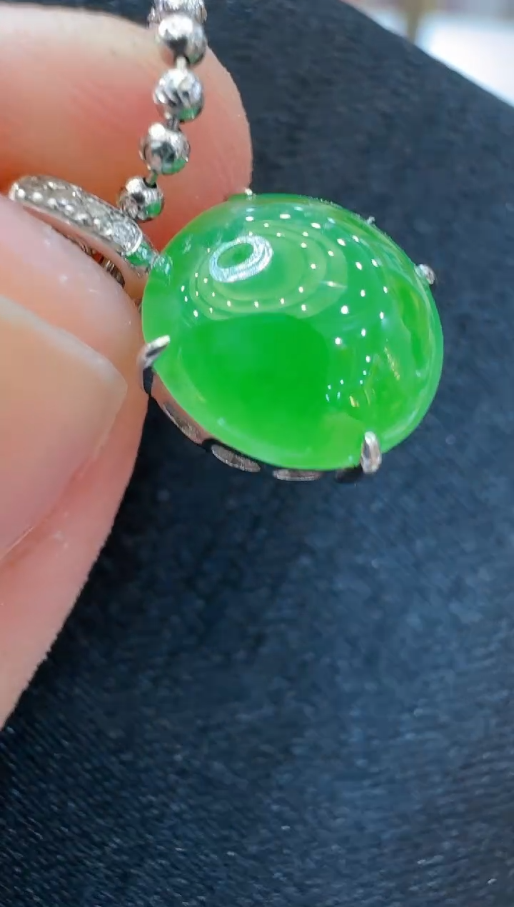 【闪购商品】翡翠吊坠(不含链)18K金镶嵌多样性团购发一件