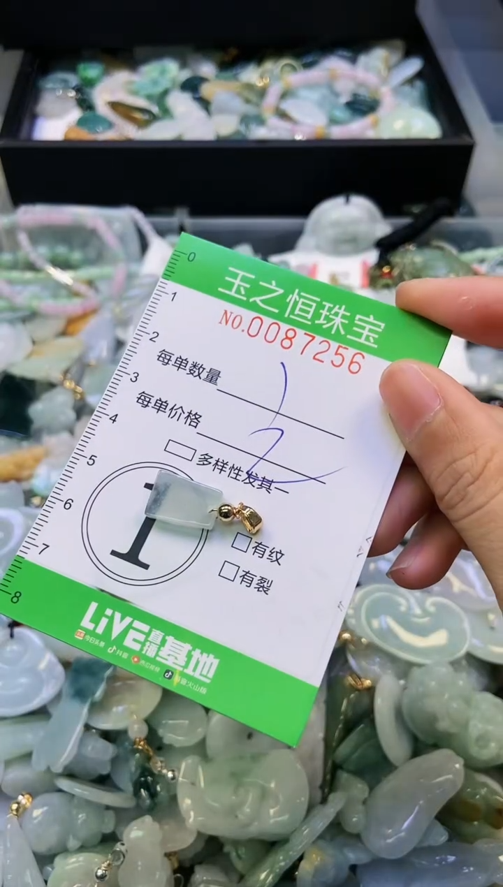 翡翠未镶嵌颈饰闪购0087256