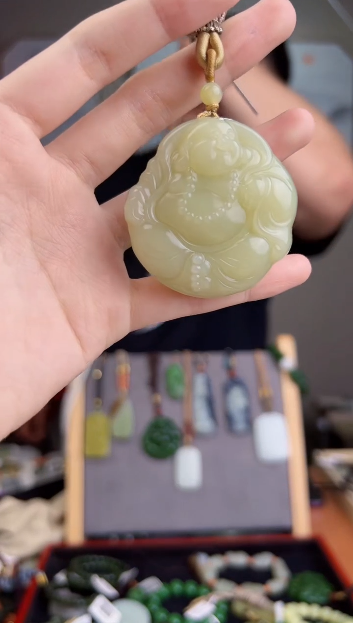 颈饰未镶嵌和田玉多样性发货 拍一单发一个