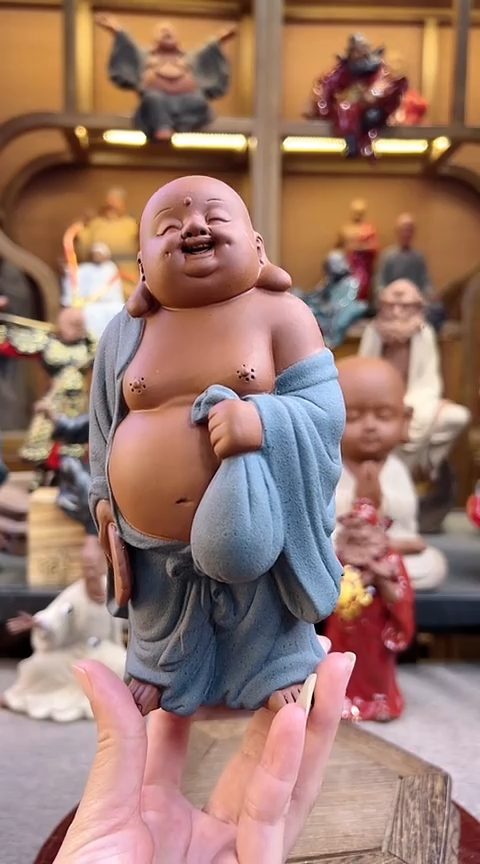 紫砂茶宠器闵茶宠摆件