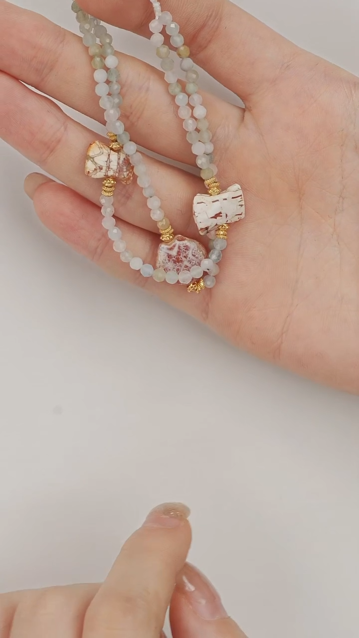 布艺非金属好看的红手链