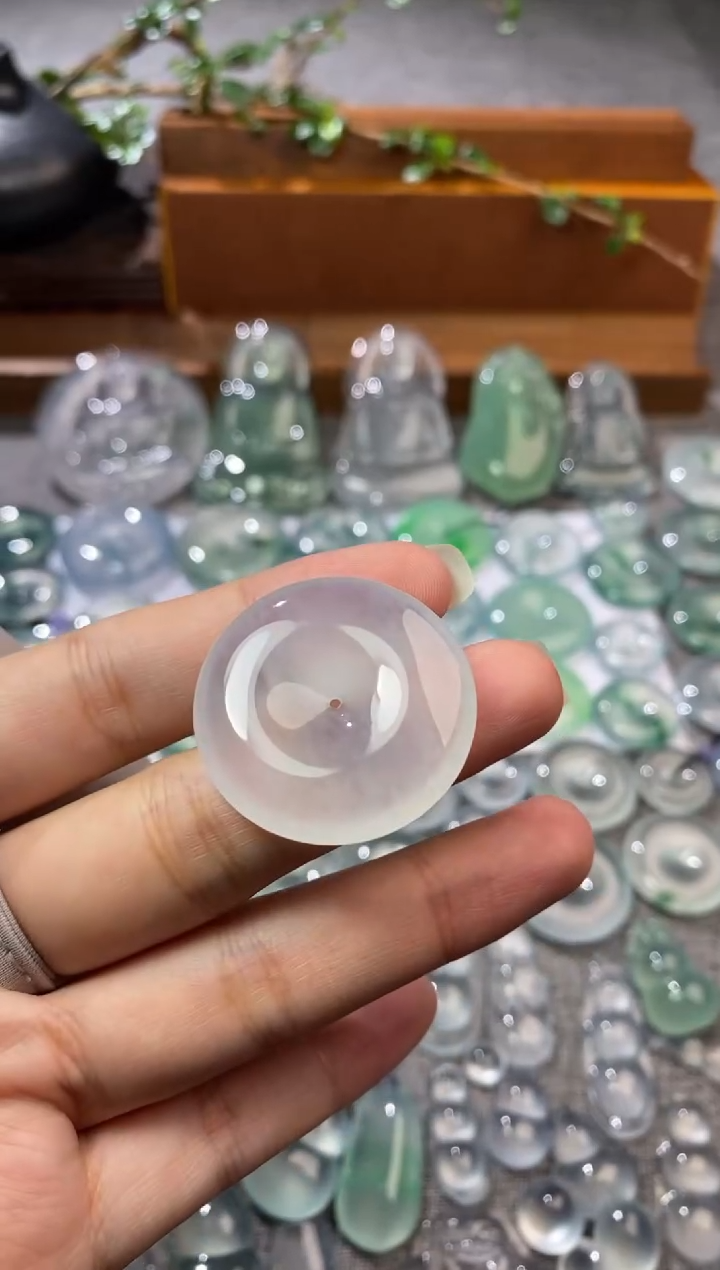 吊坠(不含链)未镶嵌翡翠扣子