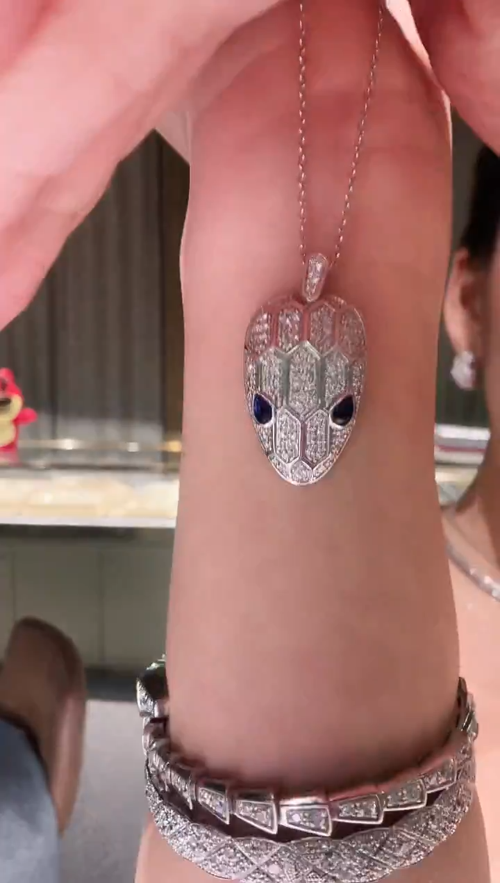 铂Pt950镶嵌项链钻石AY0430-PT-45