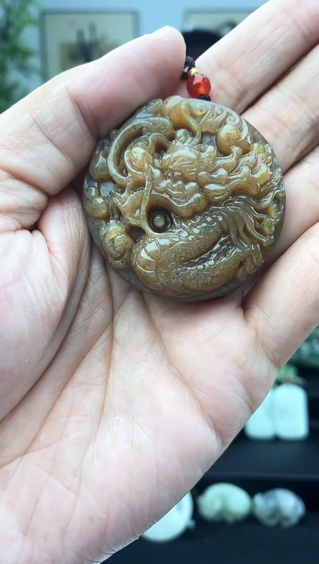 和田玉未镶嵌颈饰1