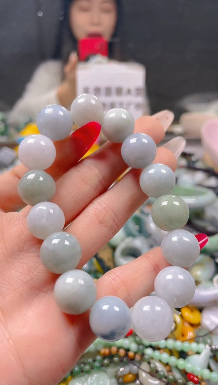 【闪购商品】翡翠颈饰未镶嵌13MM/B/翡翠A货一图一物