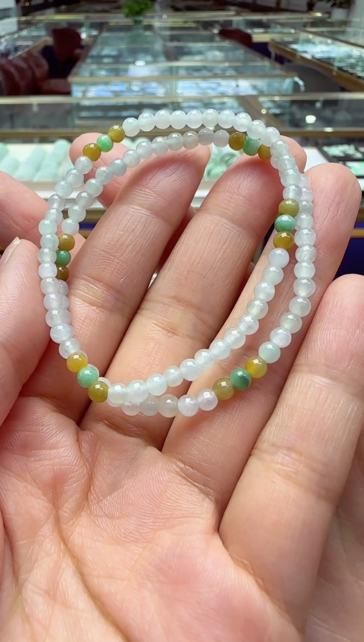 颈饰未镶嵌翡翠多样性发其一