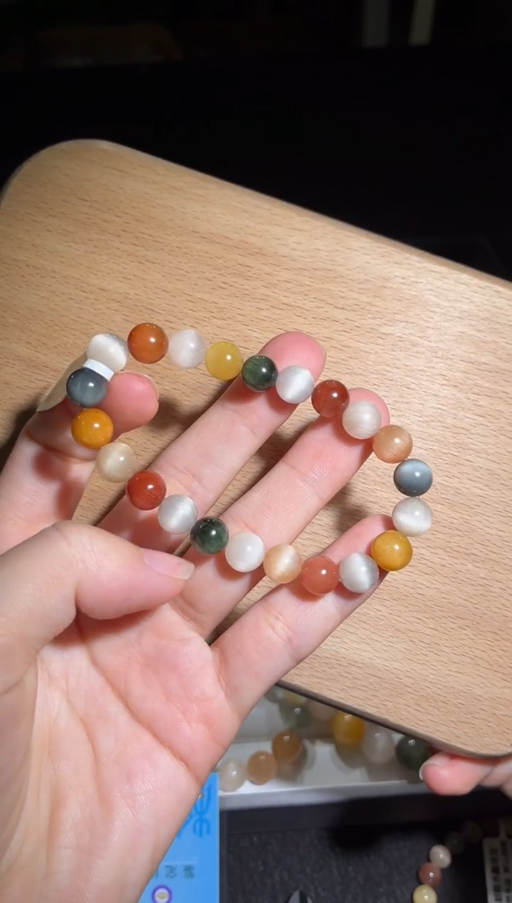 未镶嵌手链水晶166号多样性发一Y 8+