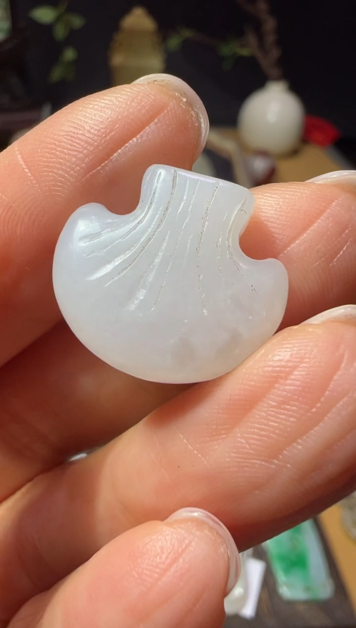 【闪购商品】和田玉山西文物商店扇坠