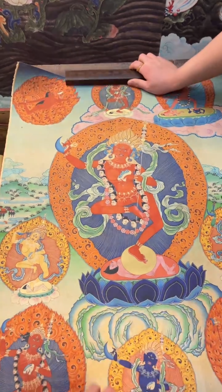 卷轴画刘洋画院老六专属AA37