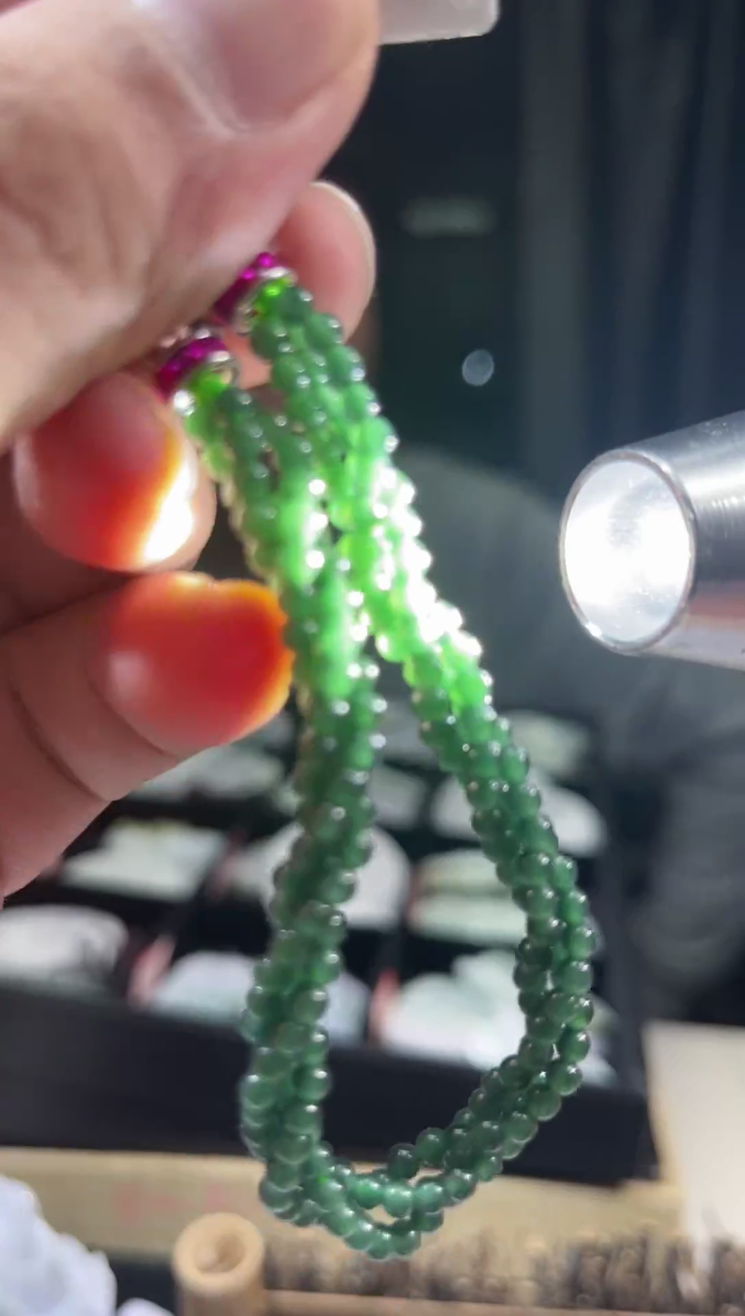 【闪购商品】翡翠手串未镶嵌天然A货翡翠（多样性发货）10536