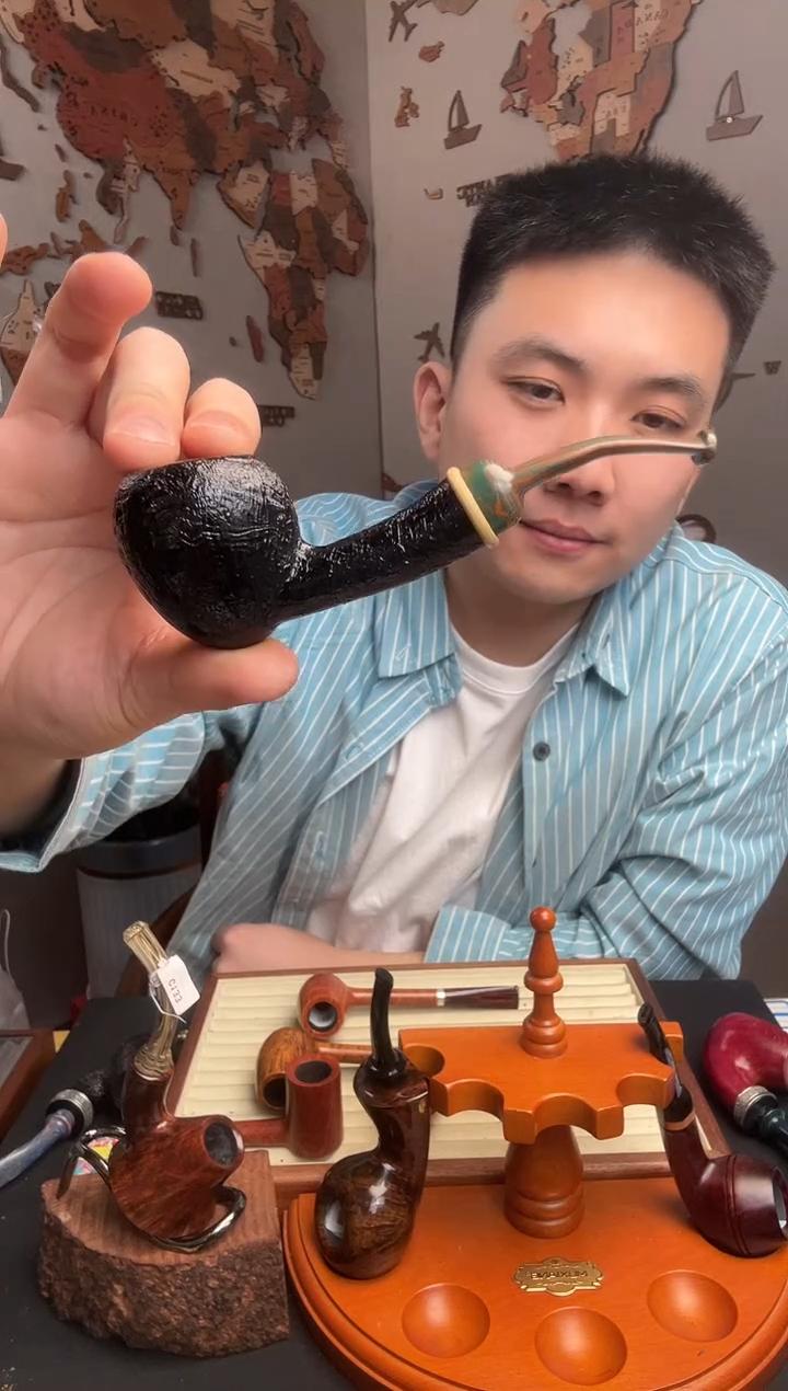 石楠木诚***师意大利进口石楠木烟斗