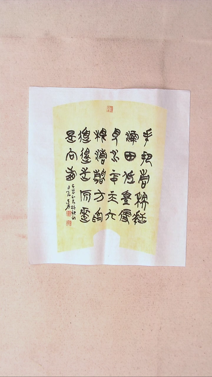 【闪购商品】书法陈述林 山东青岛48*43