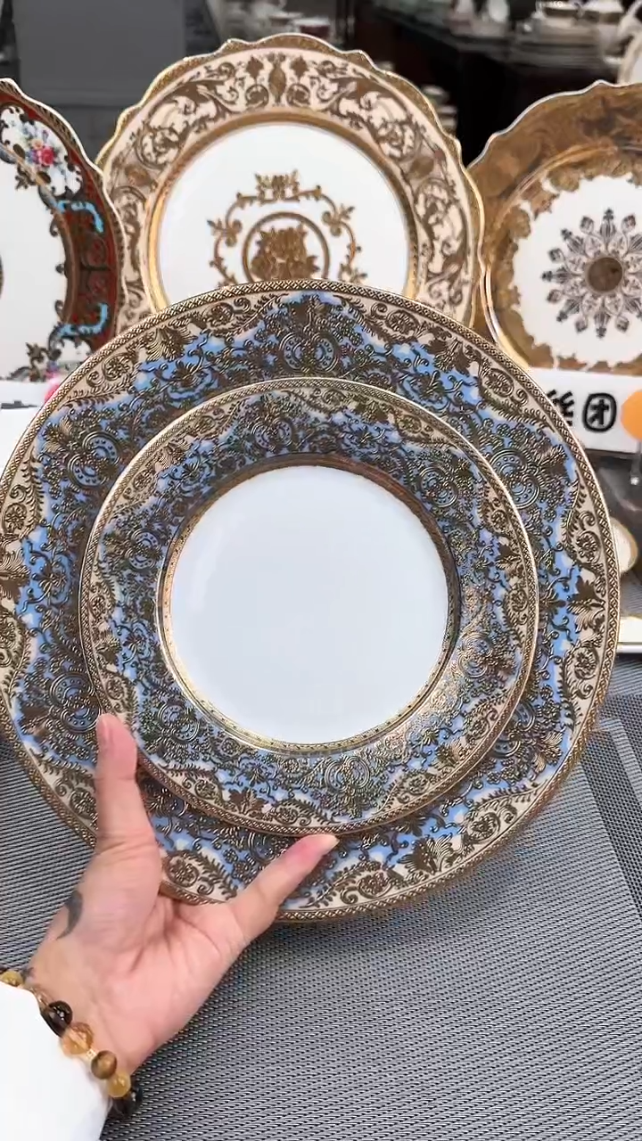 【闪购商品】瓷片大小盘微瑕春节活动  福利价  福利价