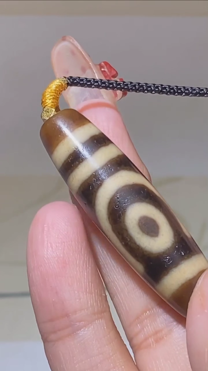 玛瑙/玉髓未镶嵌颈饰Q31943如意二眼项链
