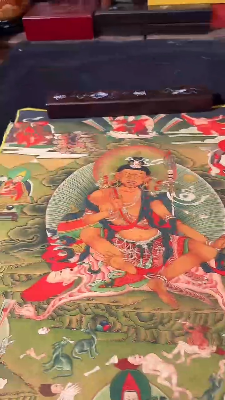 卷轴画藏式珍藏彩绘艺术馆106