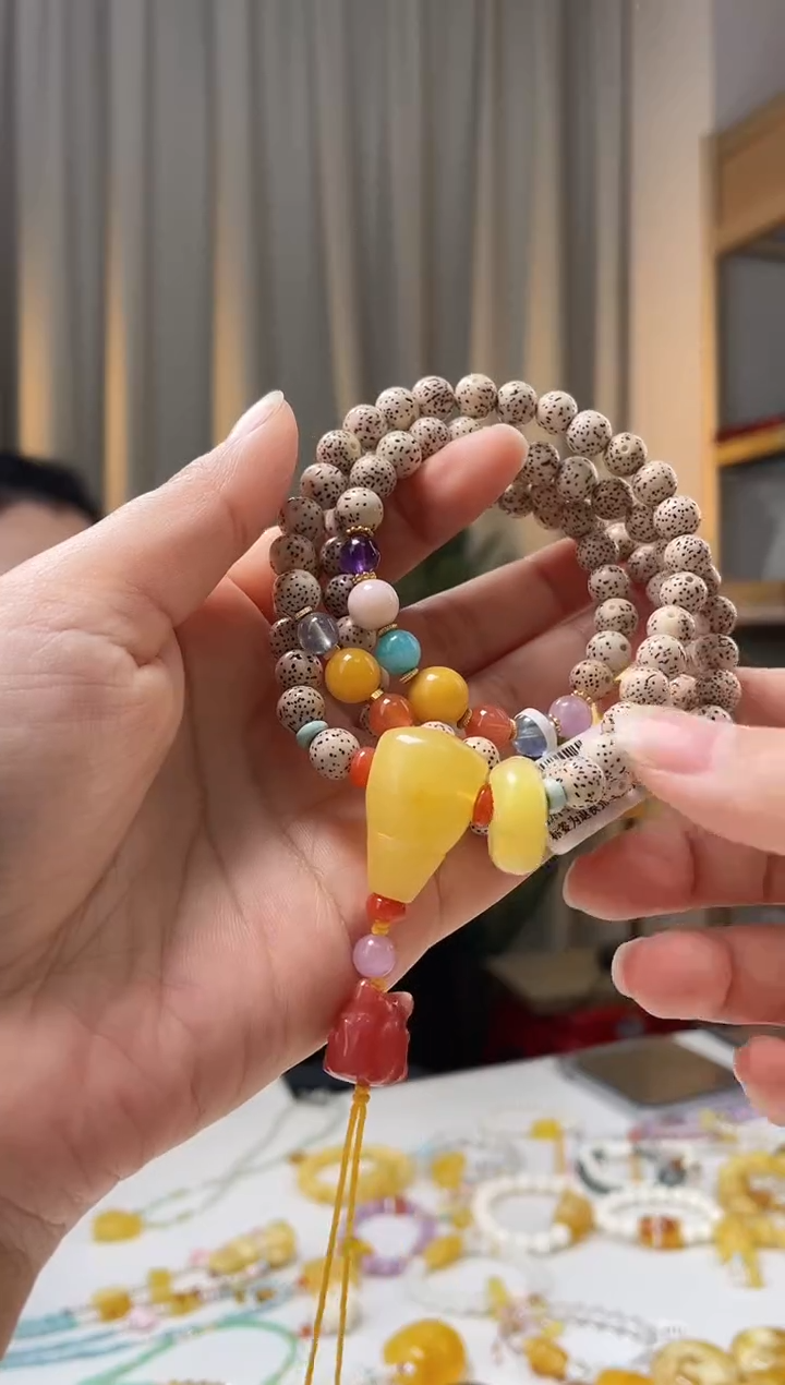 【闪购商品】菩提手串未镶嵌蜜蜡手链