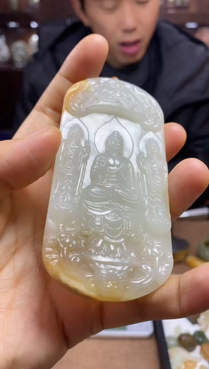 【闪购商品】和田玉颈饰未镶嵌挂件
