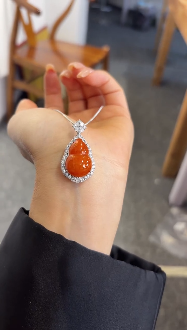 颈饰未镶嵌翡翠100711390随机仅发一件