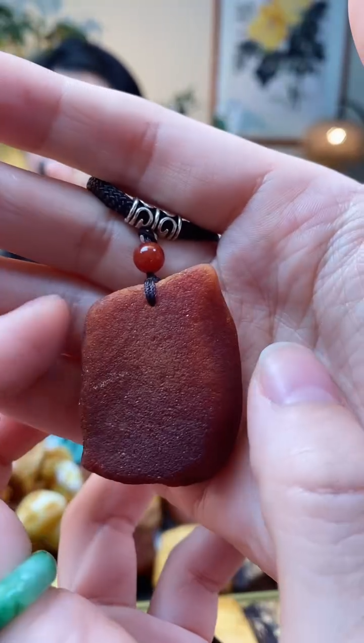 【闪购商品】琥珀颈饰未镶嵌吊坠