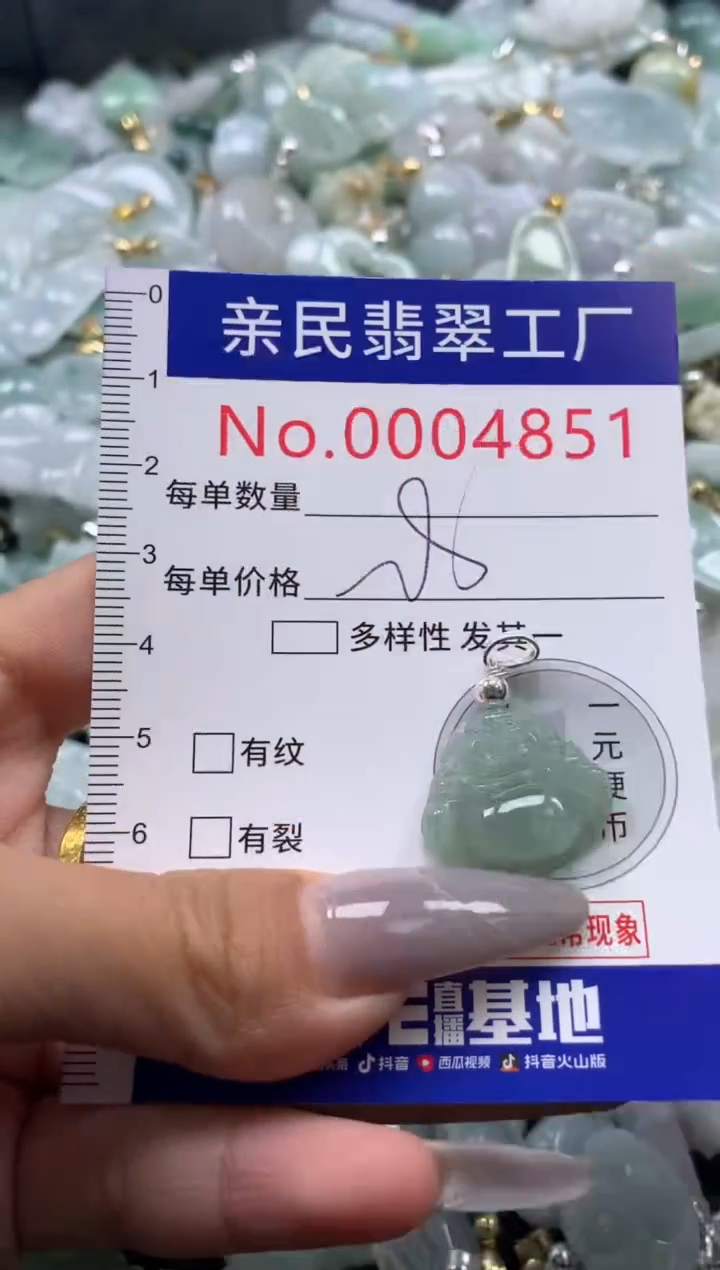 颈饰未镶嵌翡翠4851