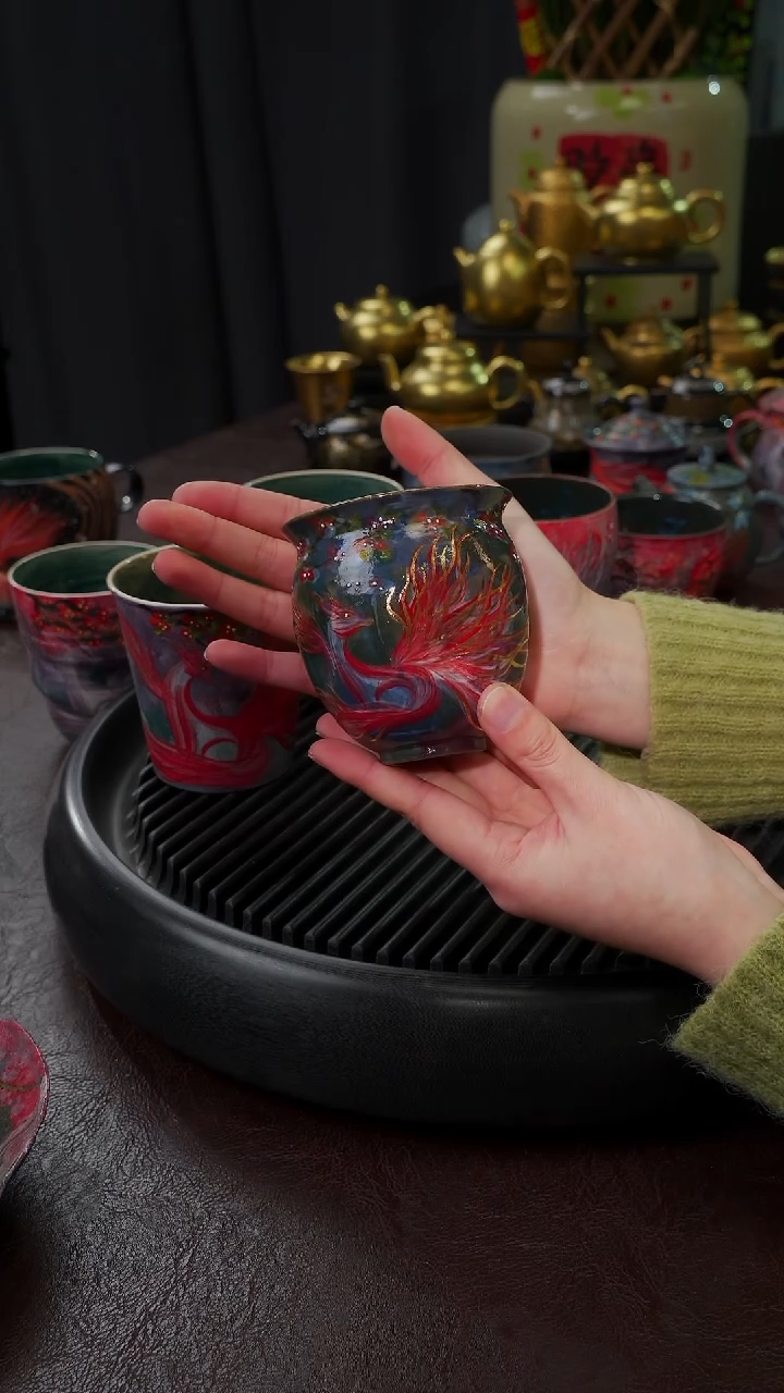 【闪购商品】杯【宜景窑山海经】杯子34