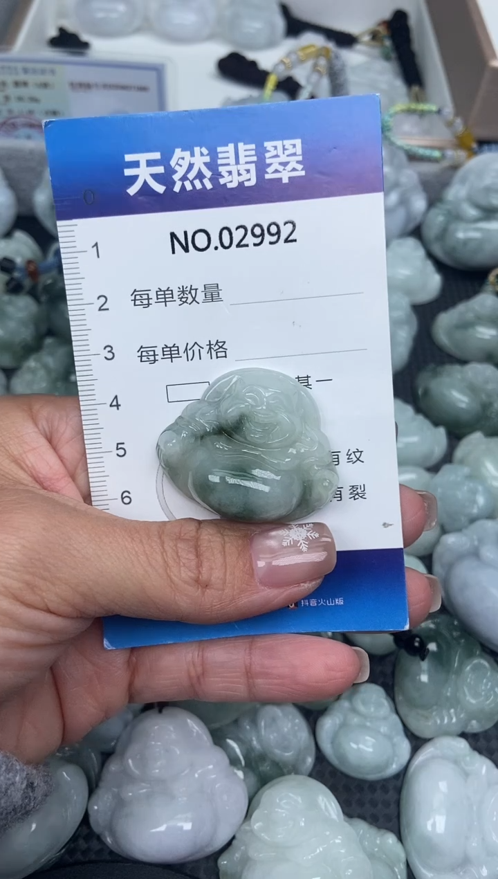 颈饰未镶嵌翡翠纯天然A货缅翡2992