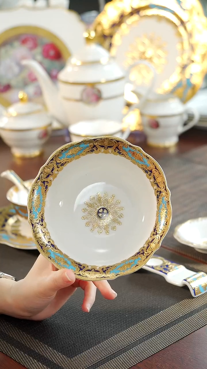 【闪购商品】瓷片6英寸水果碗  福利价