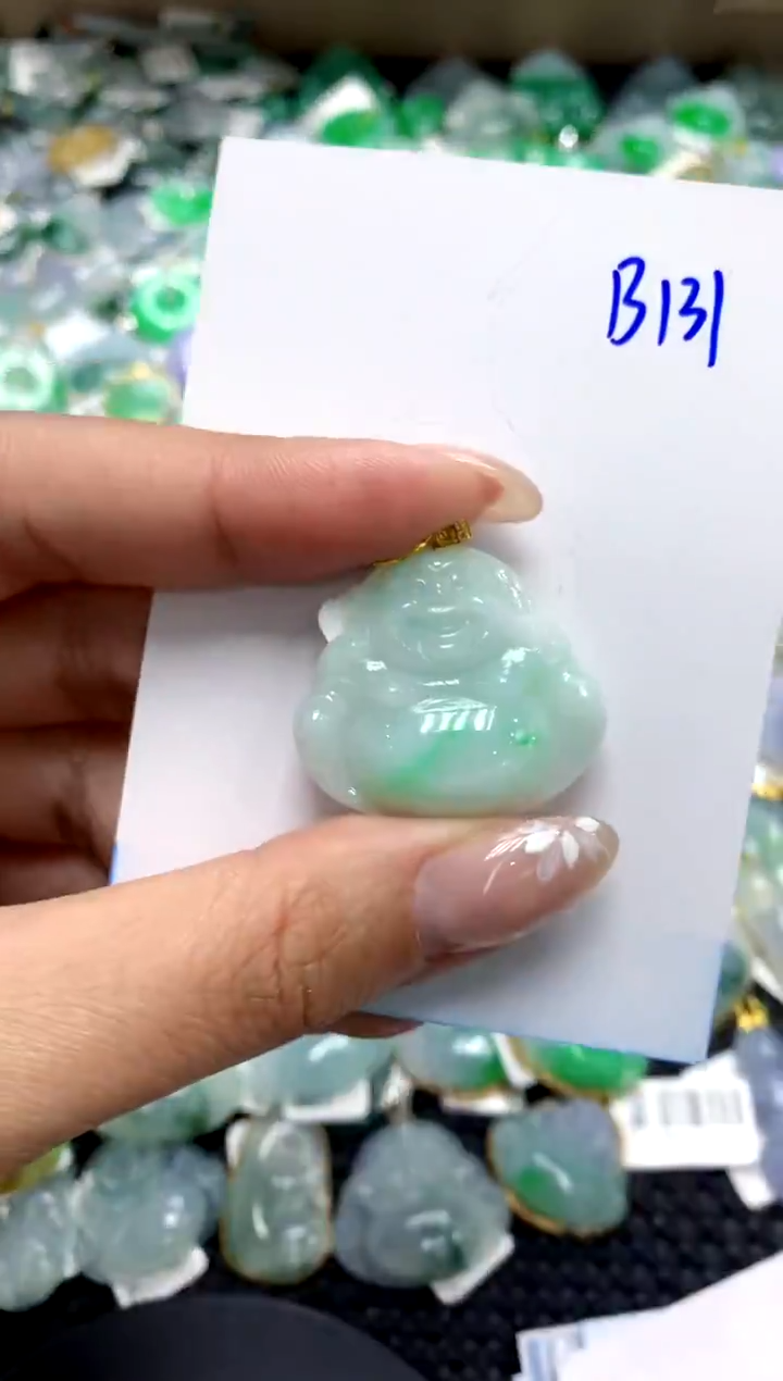 【闪购商品】翡翠颈饰18K金镶嵌1111111111111111