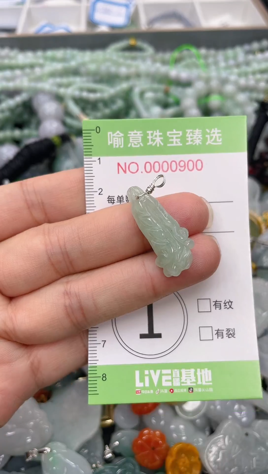 颈饰未镶嵌翡翠024