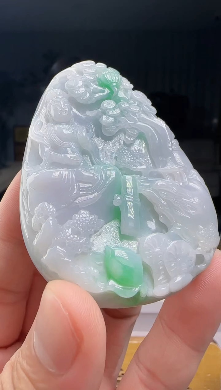 吊坠(不含链)未镶嵌翡翠AX@@960Q3J21032