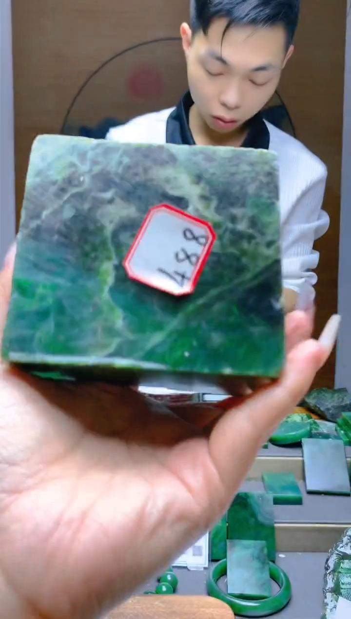 【闪购商品】和田玉（碧玉）珠宝半成品未镶嵌1