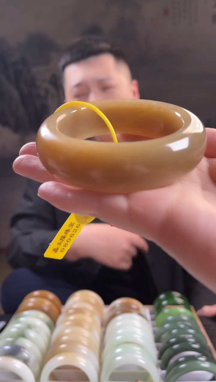 未镶嵌手镯和田玉59+圈口626