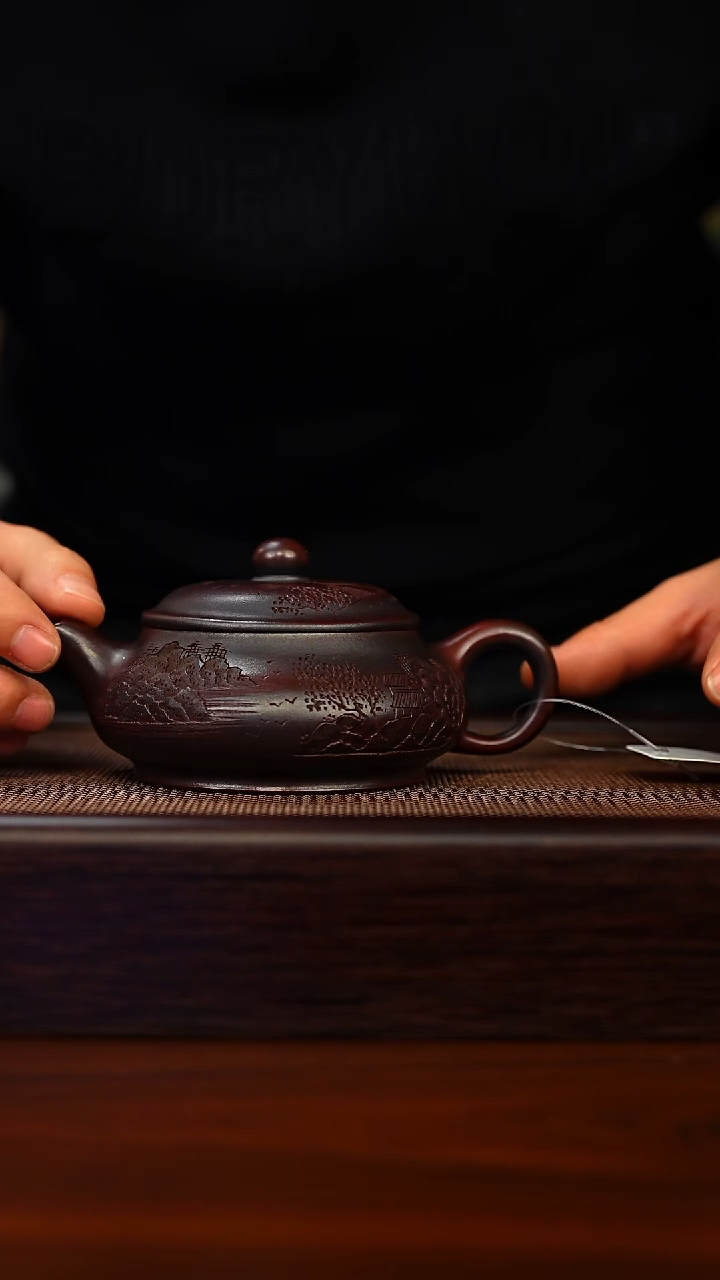 茶壶紫砂原矿紫砂手工茶壶