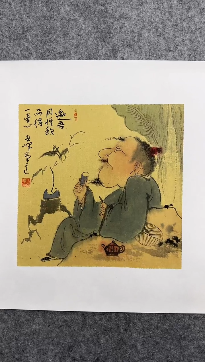 国画DH-WYF老师绘画作品