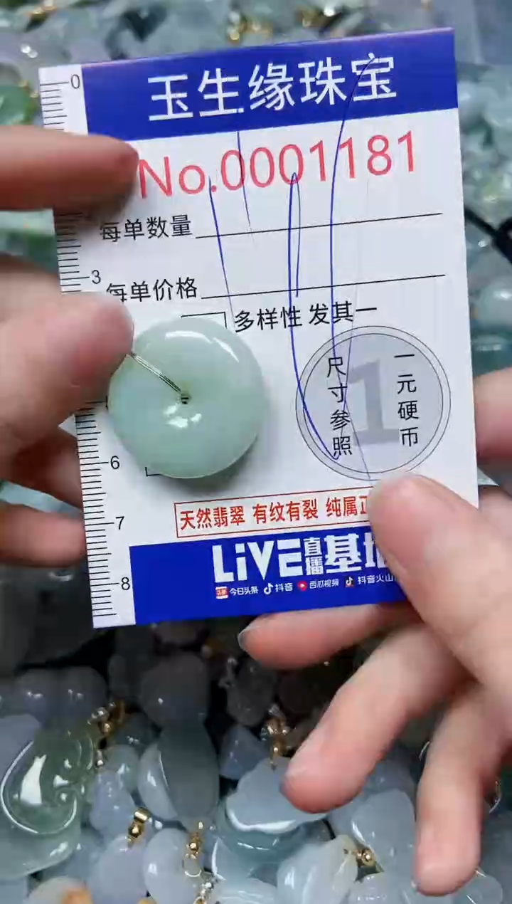 【闪购商品】翡翠颈饰未镶嵌闪购00001181