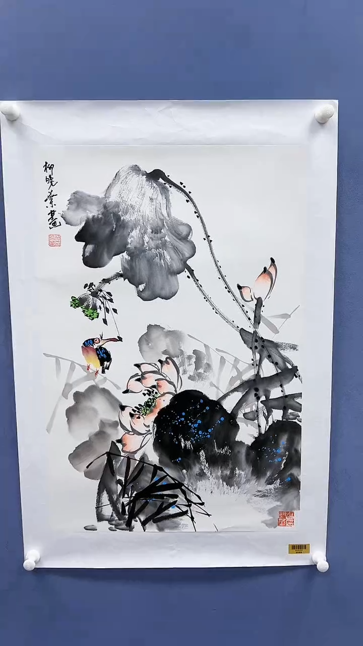 【闪购商品】绘画柳晓叶绘画2.7平尺花鸟