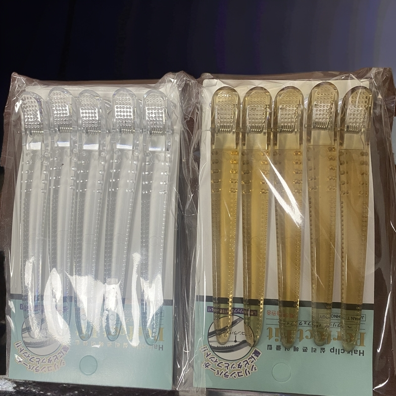 加宽新款水晶夹子