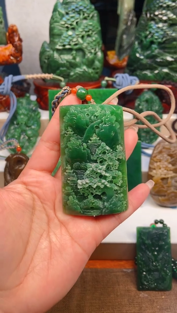 【闪购商品】和田玉挂件未镶嵌1
