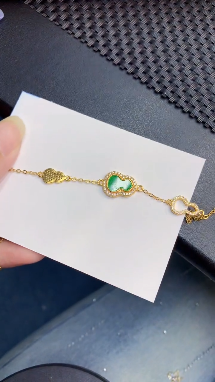 【闪购商品】翡翠颈饰银S925镶嵌            8