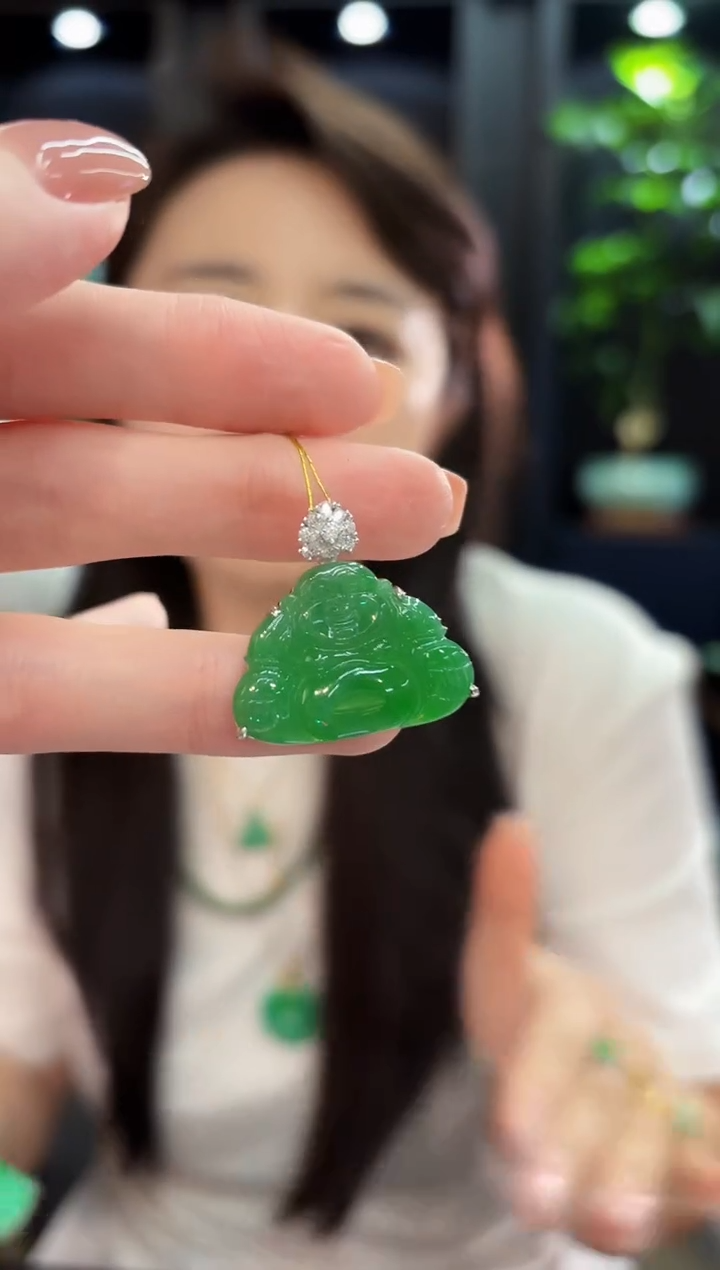 吊坠(不含链)未镶嵌翡翠 缅甸A货/支持复检/一件