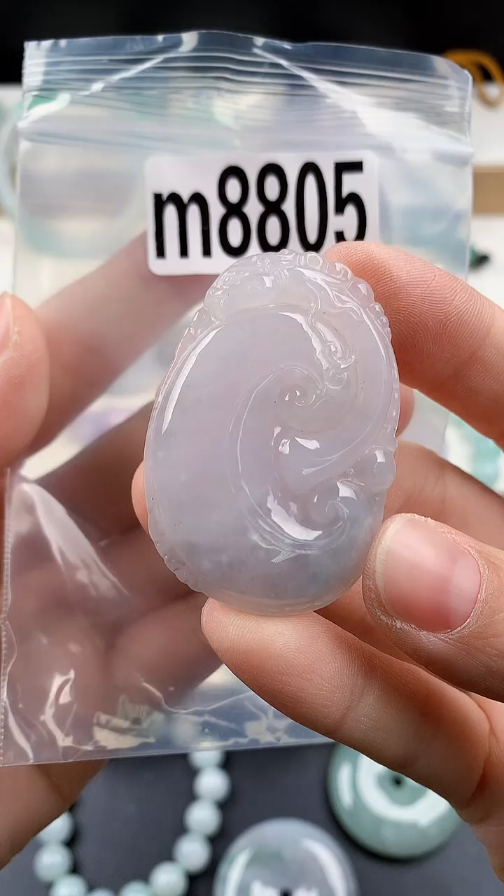 颈饰未镶嵌翡翠天然翡翠吊坠挂件