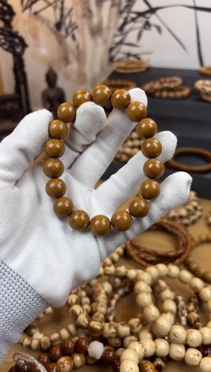 【闪购商品】紫金鼠手串12.5黄金甲精挑光珠